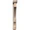 Ekena Millwork Balboa Craftsman Smooth Bracket w/ Offset Brace, Douglas Fir, 5 1/2"W x 46"D x 46"H BKT0604X46X46BOA04SDF - alternate 3